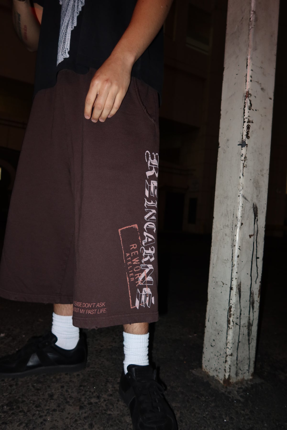 REINCARNÉ ATELIER SWEATSHORTS