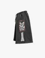 WAR IN PARADISE SWEATSHORTS