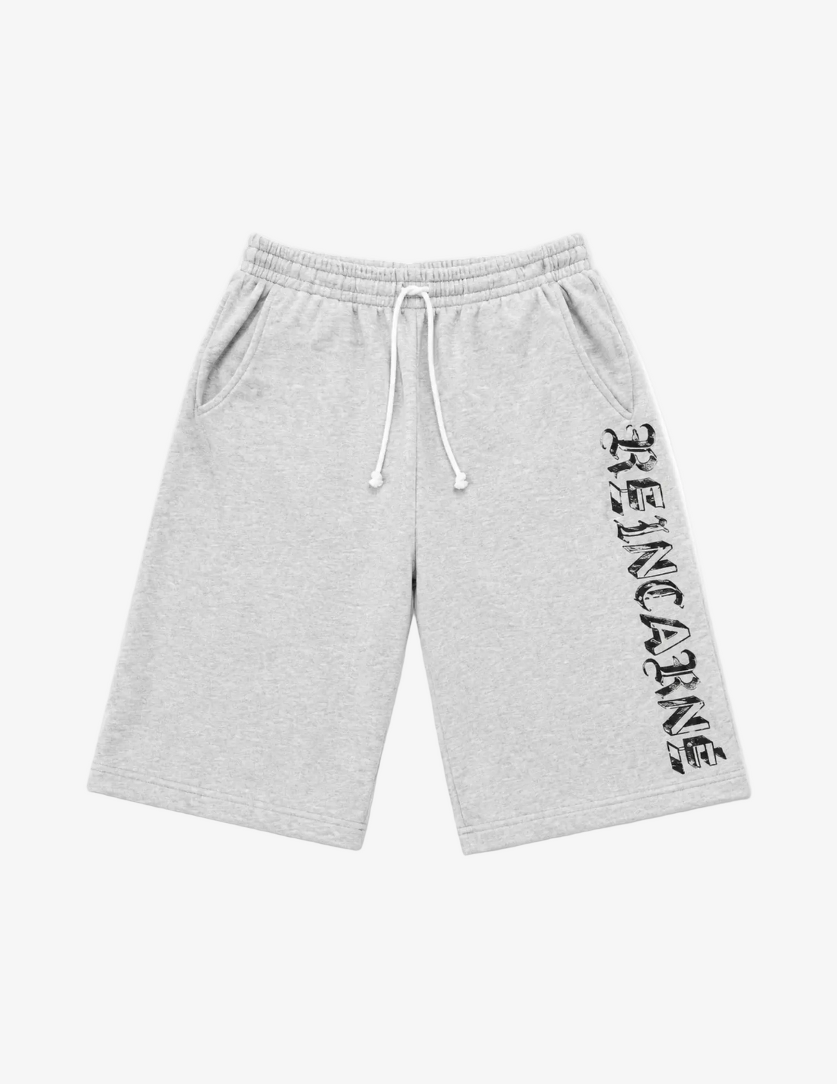 REINCARNÉ CLASSIC GREY SWEATSHORTS